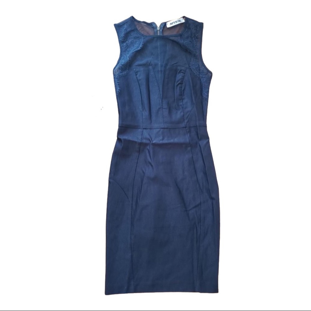 Stretchy bodycon midi dress